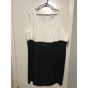 Black and White Business Dress